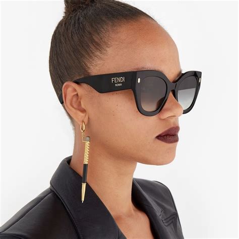 fendi face shield|Women's Designer Sunglasses .